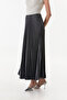 Pleated Skirt with Elastic Waist - 6