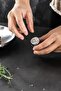 10 Pieces Steel Small Size Pepper Shakers for Cafe Diner Restaurant Cin978-10 - 5