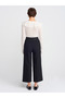 71616 Culotte Pants with Belt-Black - 2