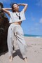 Lavanda Linen Blouse & Pants Set - 3