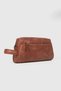 Genuine Leather Handbag Brown - 2