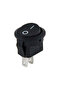 Mini Round 2 Pin Non-Illuminated On-Off Switch Ic-134E - 2