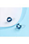 Blue 1 Pair of Personalized Punk Stainless Steel MEN'S Ear Clips - 3