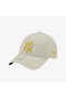 Female Wmns Metallic Logo 9Forty Unisex Beige Casual Hat