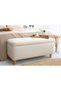 ROCİO SANDIKLI BENCH PUF, KREM - 2