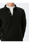 Knitwear Sweater Polo Neck Basic Button Detail - 5