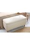 ROCİO SANDIKLI BENCH PUF, KREM - 3