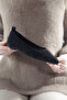 Women's Black Stone Pointed Toe Knitwear Ballet - 5
