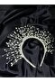 Pearl Detailed after Henna Special Design Bridal Crown - 3