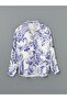 Floral Oversize Women's Shirt - S5Hv99Z8 - 5