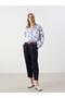 Floral Oversize Women's Shirt - S5Hv99Z8 - 2