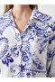 Floral Oversize Women's Shirt - S5Hv99Z8 - 3