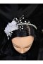 White Laser Flower, Crystal and Pearl Special Design Promise Engagement Wedding Maternity Bridal Crown - 7