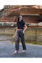 Sequin Tulle Wholesale Pants - Black Silver |   Topshow - 4