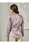 V Neck Wrap Blazer Top with Button Detail - 4