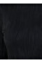 Textured Round Neck Long Sleeved Bodysuit - 4
