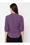 Regular Fit V-Neck Ruffle Detail Shirt - 5