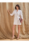 Double Breasted Notch Lapel Blazer Mini Dress - 2