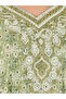 All-Over Print Embroidered A-Line Jalabiya - 3