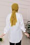 تونيك مطرز بحجر اللؤلؤ من الأمام - أبيض - 5