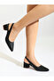 Solid Pointed Toe Slingback Formal Shoes - 2