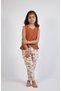 Oversize Modal Linen Blouse - Şile Cloth Trouser Suit 2 -8 Years - 2