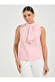 Regular Fit Sleeveless Ruffle Detail Top - 3