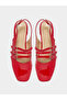 Buckled Strap Patent Casual Shoes - 6