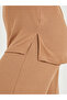 Solid Round Neck Sleeveless Knit Top - 3