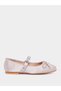 Ribbon Detail One Strap Ballerina Shoes - 2