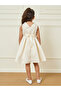 All Over Star Embellished Bow Front Layered Detail Dress - 4
