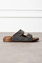 Unisex Double Buckle Stylish Comfortable Orthopedic Sole Summer Slippers - 3