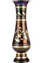 Brass Flower Pot 8Cm X 8Cm X 24Cm Black, Gold - 3