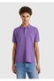 Men's Purple Regular Fit Short Sleeve Polo T-Shirt