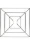 Hot Pot Holder – Stainless Steel Trivet, Heat-Resistant Square Pad for Dishes & Teapots (14cm)