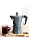 450ml Aluminum Espresso Coffee Maker – Stay Cool Handle, Gas & Electric Stove Compatible - 4