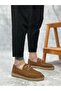 Ba0358 Natural Leather Powder Lace up Rubber Handmade Espadrille Sole Tan Color Men's Shoes