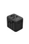 Dual Usb-A Universal Travel Adapter 2.4A - Black - 5