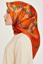وشاح كلاسيكي منقوش سيرا ساف حرير 9203D 89 - 3