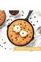 Cast Iron Skillet Set 3-Piece - 15 cm, 20 cm and 25 cm, Pre-Seasoned, Black - 3