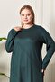 Women's Plus Size 2 Yarn Dress