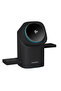 3-In-1 Auto Rotation Wireless Charger - Black - 5