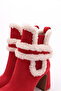 8065 Women's Sheepskin Heeled Boots - 4