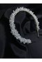 Glass and Crystal Stone Wedding Engagement Promise, Special Day, Bridal Crown. Bridal Hair Accessory - 3
