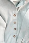 Ms325 Single Pocket Turquoise Gabardine Jacket - 3