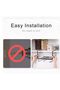 Showay Under Shelf Basket, Wire Basket with Hook, Cabinet Storage for Kitchen - 5