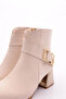 Nude Women's Heeled Boots - 51323564 - 4