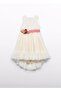 Abel &Lula Lace Tail Detailed Girls' Dress_Mnvs5047 - 4