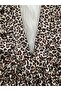 Girl's Leopard Bow Ruffle Strap Salopet Dress (Made from 100% Cotton Fabric.) - 8