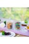 Glass Candy Dishes Jar 14 x 9 cm with Lids-Candy Container [2 pieces] - 4